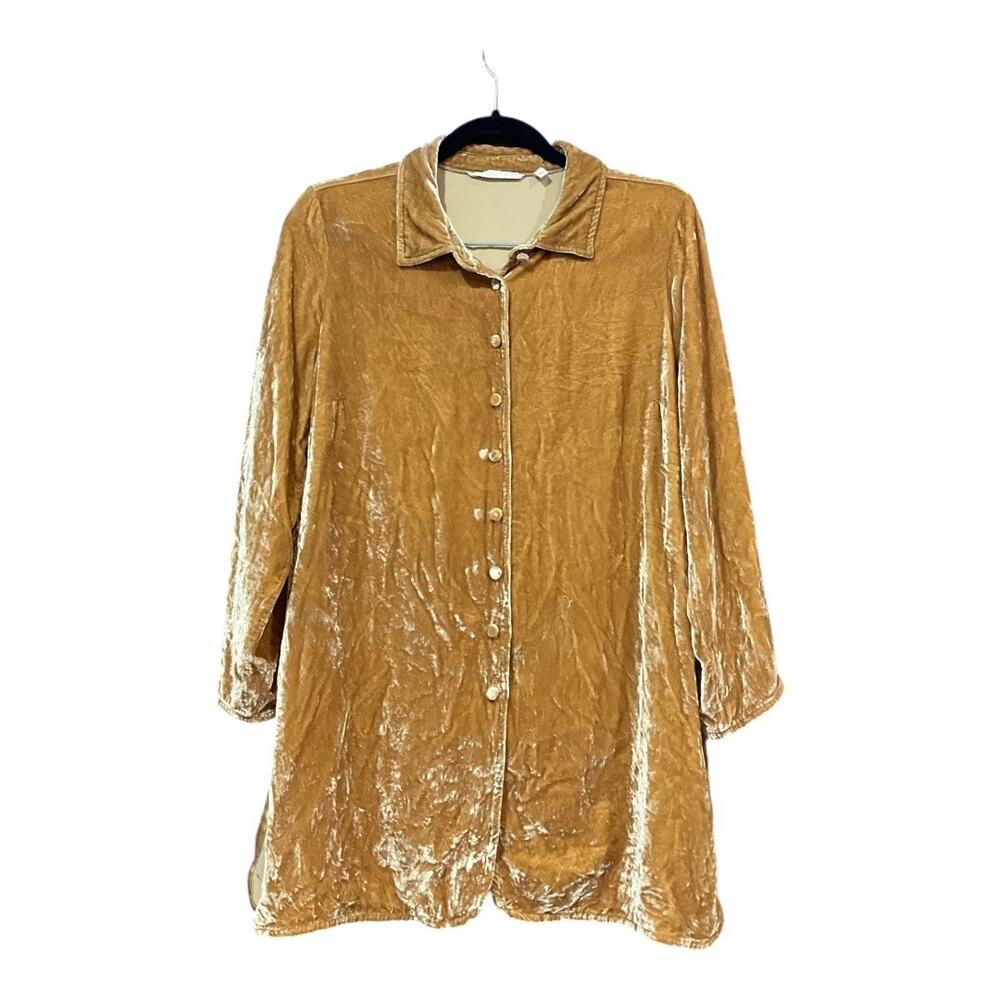 Soft Surrounding Top Women Medium Yellow NWOT
